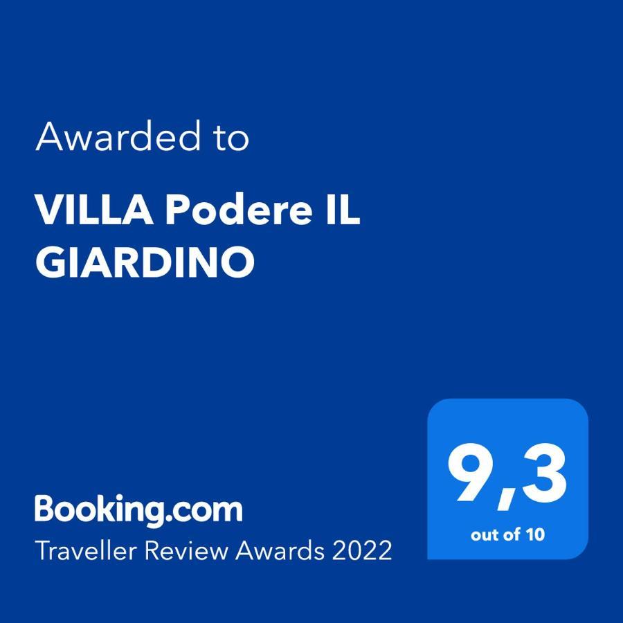Villa Podere Il Giardino 카스티글리온플로렌티노 외부 사진