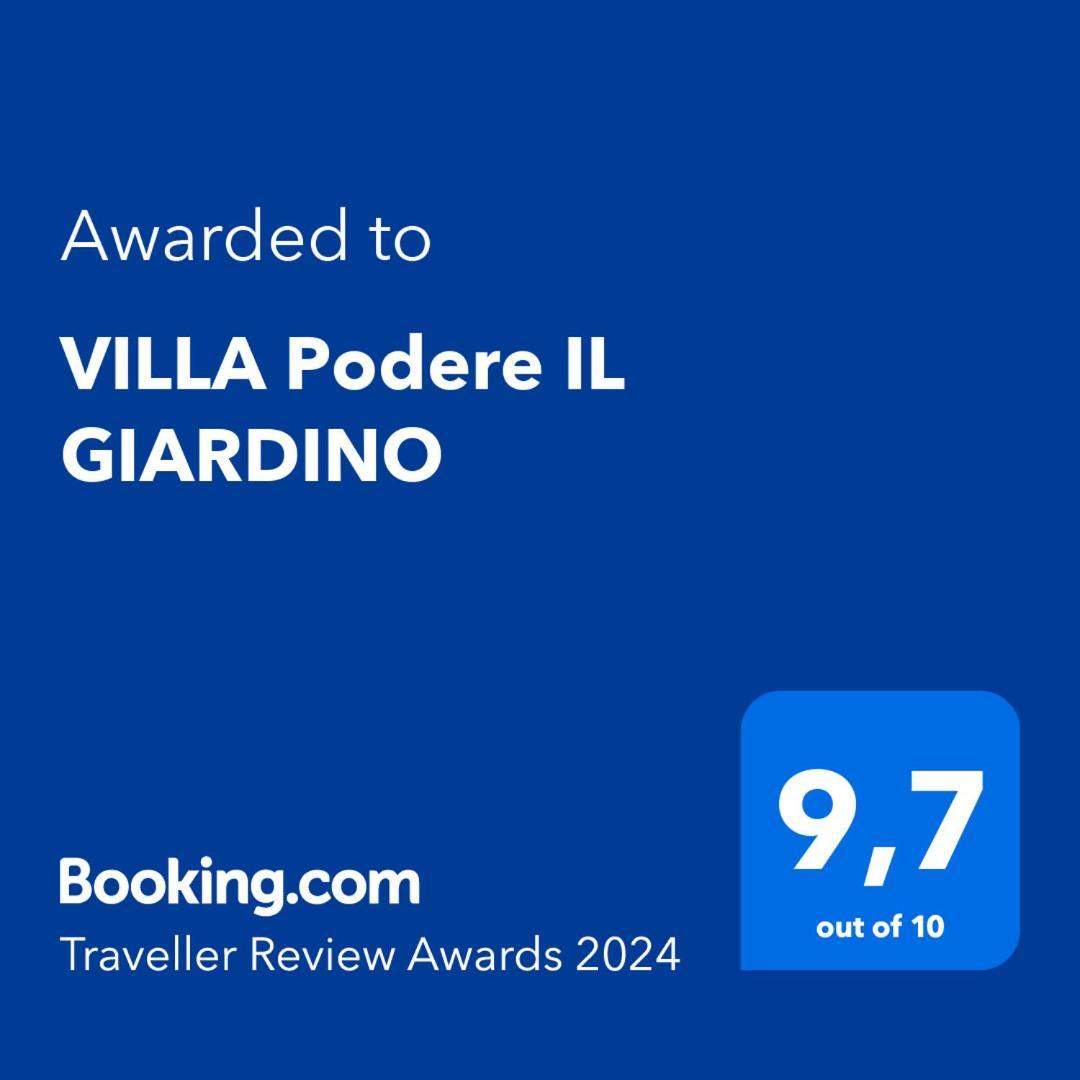 Villa Podere Il Giardino 카스티글리온플로렌티노 외부 사진