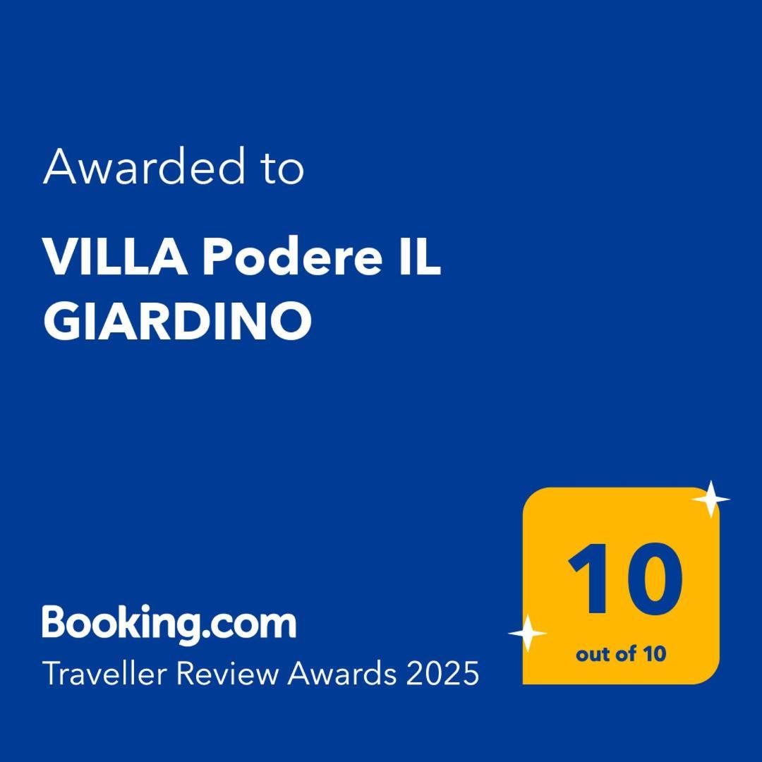 Villa Podere Il Giardino 카스티글리온플로렌티노 외부 사진